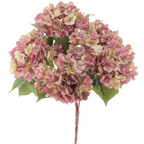 RAMO HYDRANGEAS *FUCSIA  6460-07