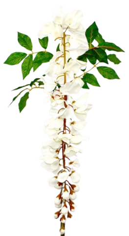 VARA WISTERIA GRANDE BLANCO *MR-0232-3