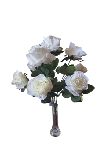 RAMO ROSAS PROVENZA X10 *BLANCO  5049-01