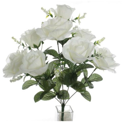 RAMO ROSAS X8 *BLANCO 6460