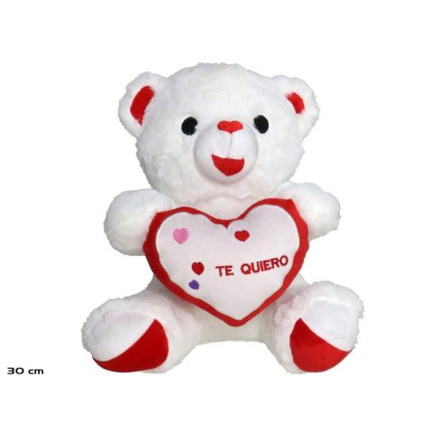 OSITO CORAZÓN DAYSI 30CM 125138