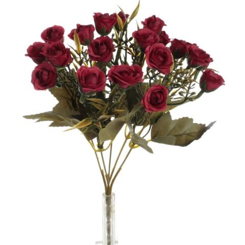 RAMO ROSAS MINI ROJO *5479