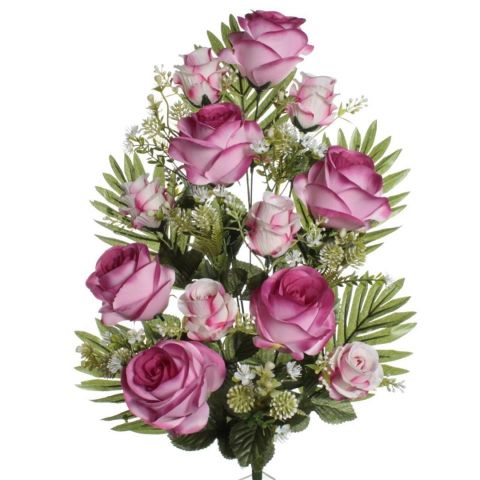 RAMO ENCARADO ROSAS *FUCSIA-6512