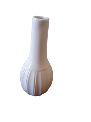 FLORERO CERAMICA*BLANCO 11*25