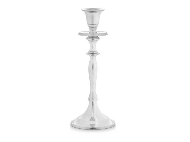 CANDELABRO GRANDE PLATEADO 24CM *91441