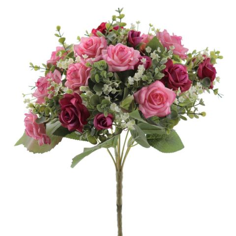 BOUQUET ROSA MINI *FUCSIA 9633-07