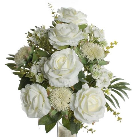 RAMO ENCARADO ROSAS EASTER *5503-BLANCO 