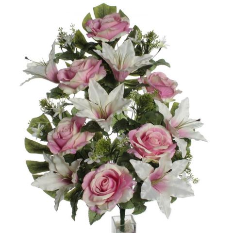 RAMO ENCARADO ROSA LILY 6485-ROSA