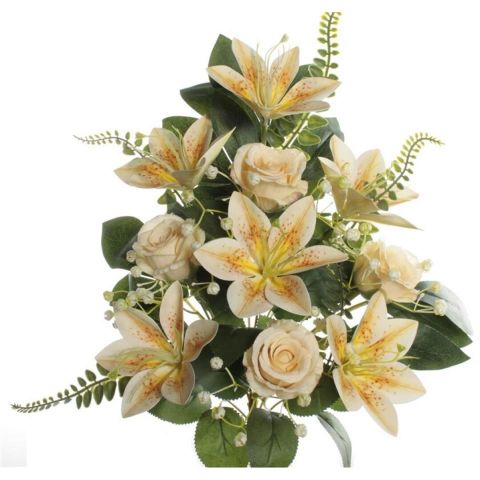 RAMO ENCARADO ROSA LILIUM *SALMON 5532