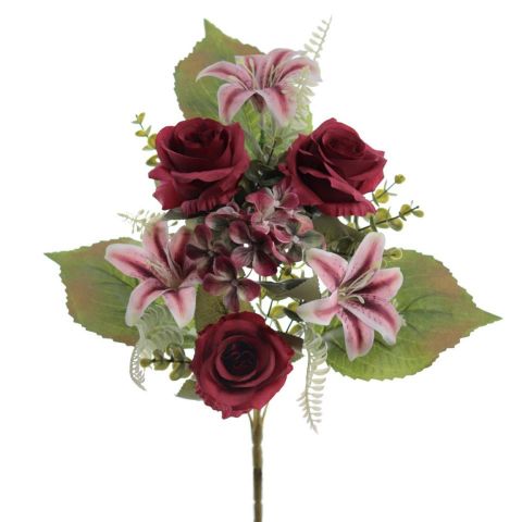 RAMO ROSAS LILIUM *ROJO 8620-08