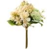 ATADO HORTENSIA-SEDUM X6-32CM CREMA 231464