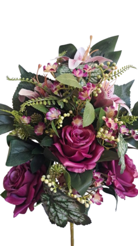 RAMO ROSAS LILIUM X13 *PURPURA 5465-16