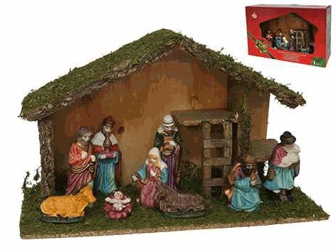 NACIMIENTO  9 PIEZAS 15X40X25CM *593120